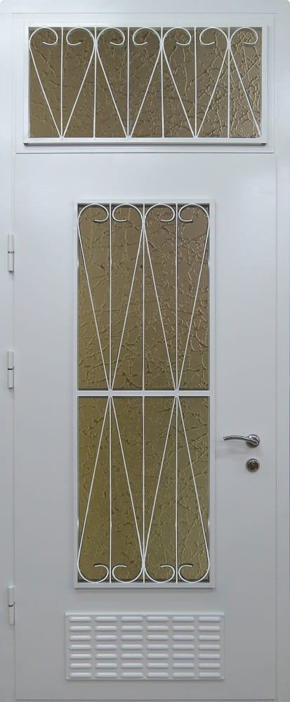 Стальная техническая дверь Порошок 614