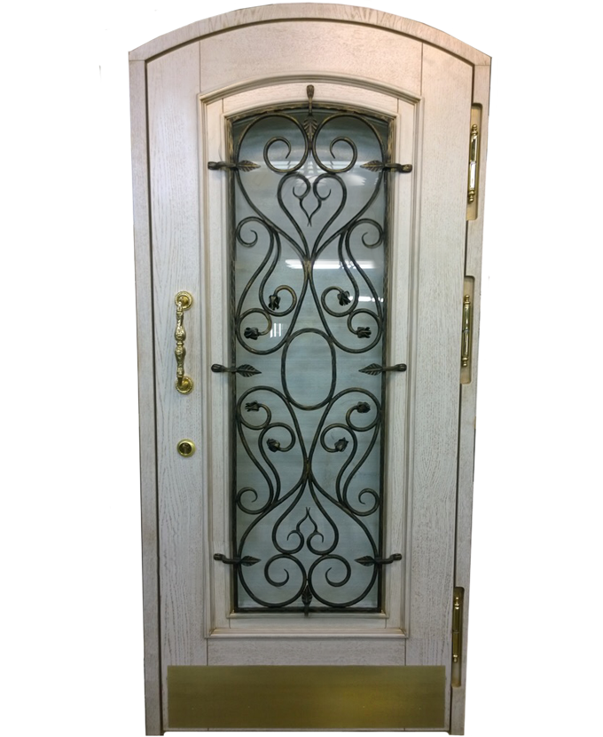 Входная арочная дверь МДФ 1135