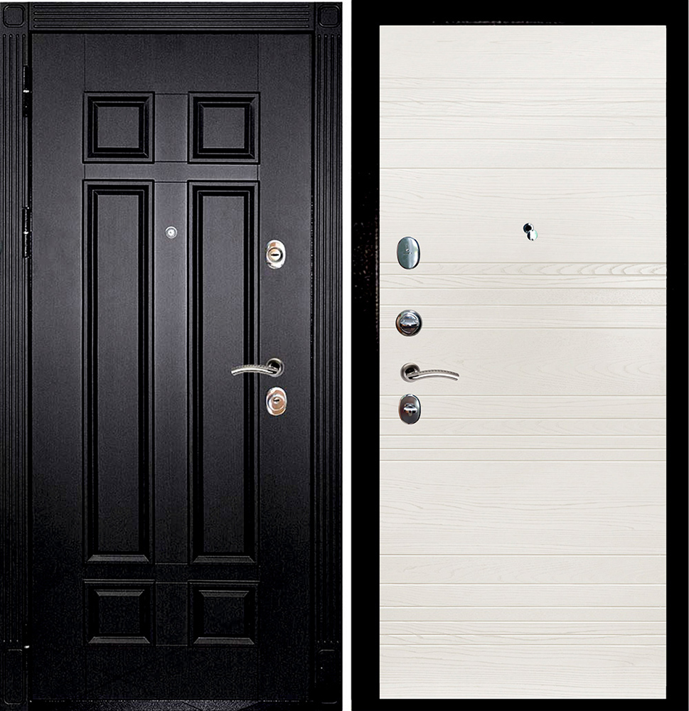Железная утеплённая дверь МДФ/МДФ 3125