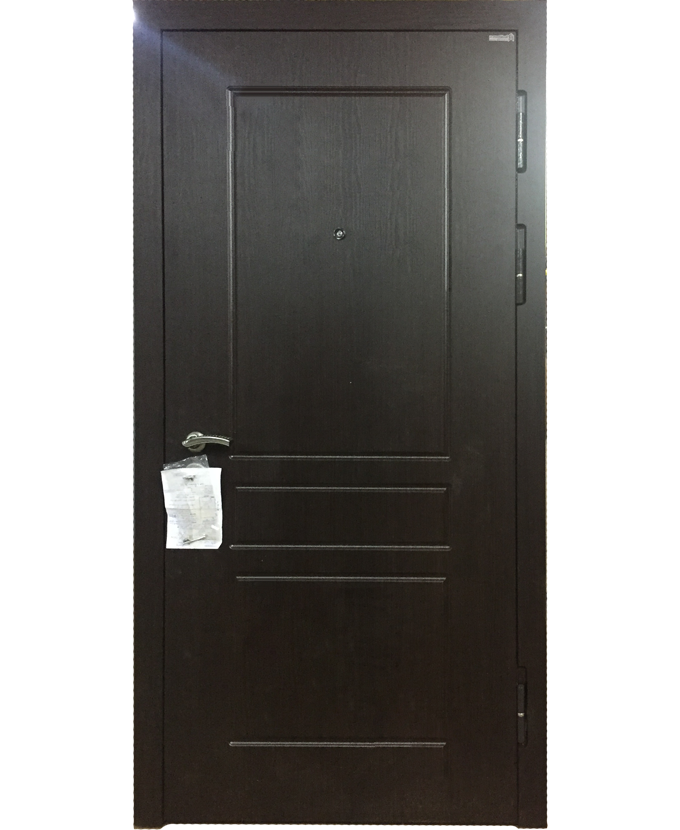 Железная офисная дверь МДФ/МДФ 0008