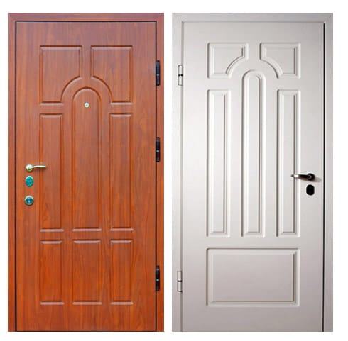 Железная входная дверь с терморазрывом МДФ 1906