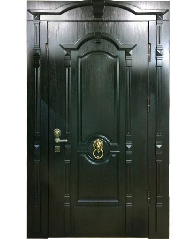 Стальная входная дверь МДФ филёнчатый 0042