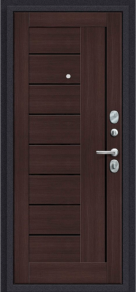 Дверь металлическая утеплённая МДФ/МДФ 3124