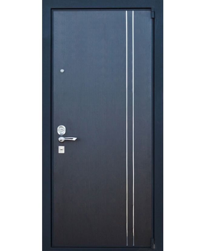 Железная дверь МДФ с панелью винорит 3012