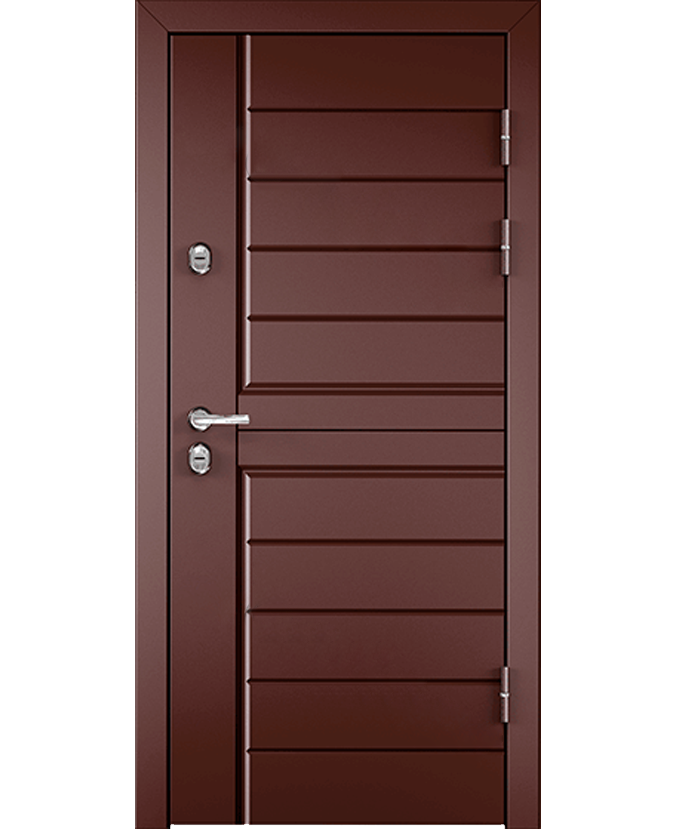 Дверь входная на дачу МДФ/МДФ 3058