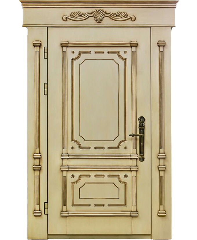 Железная дверь МДФ филёнчатый 0048