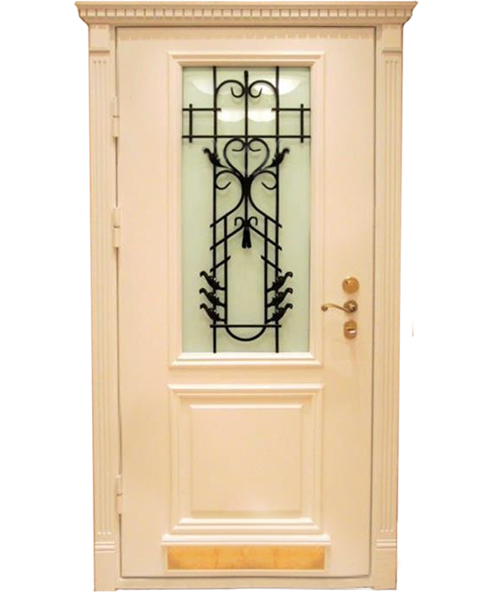 МДФ с ковкой/стеклом 3074