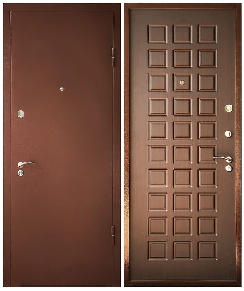 Железная входная дверь Порошок/МДФ 1204